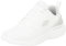 Skechers Herren Bounder 2.0 Nasher Sneaker, Weißes Netzgewebe, Grauer Besatz, 45.5 EU
