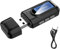 Bluetooth Adapter,Bluetooth Transmitter,Bluetooth 5.0 Transmitter Receiver,2 in 1 Bluetooth Adapter,3.5mm Jack,Compatible with PC/TV/Car Audio System/Wired Speaker Bluetooth Audio Equipment