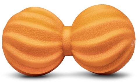 LEX QUINTA Twin Faszienball 12cm – Doppel Massageball für Rücken & Nacken – Triggerpunkt Massage Ball für Regeneration & Mobility Training