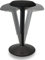 Backerz Ergonomischer Hocker - Bürohocker mit 40-60 cm Höhenverstellung - Sitz- und Stehhocker - wackelhocker - Arbeitshocker für Zuhause und im Büro - Bezogen mit wasserabweisendem Stoff, Mattschwarz