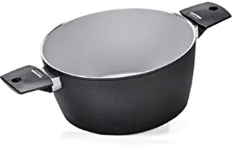 Moneta Futura Casseruola 24Cm, Rivestimento Naturale Finegres (No Pfas), Anche Per Induzione