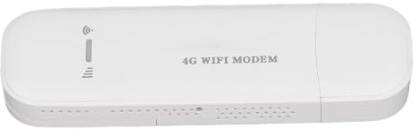4G USB WiFi, U6 G Módem 4G Internet Inalámbrico WiFi Hotspot Router Desbloqueado Soporte Portátil 4G LTE FDD B1, 2, 3, 4, 5, 7, 8, 20, 28, 66 TDD: 38, 40, 41, para Teléfono
