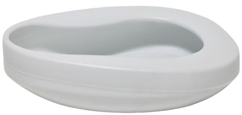 Padella portatile Duro Spessore Stabile Letto Padella Alta Servizio Liscio Countour Letto Per Limiti Letto Regali Orinatoi Pazienti