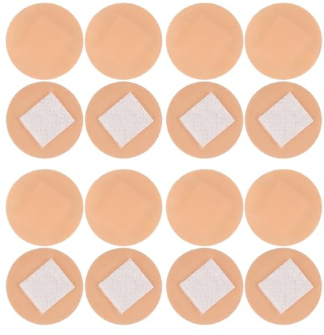 GOOHOCHY Apósitos Impermeables y Transpirables para Dedos y Nudillos Redondos 22Mm 200 Unidades Vendas Pequeñas para Cuidado de Heridas la Piel Protectores Resistentes al Agua para Uso