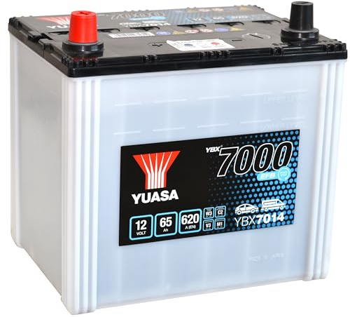 Yuasa YBX7014 12V 65Ah 620CCA EFB Start Stop High Performance Car Battery