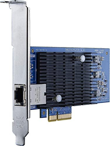 ipolex 10Gb Network Card, 1x RJ45 Port, 10GbE NIC Compare to Intel X550-T1, Support Windows Server/Windows/Linux/VMware (Not Support Mac OS, Bypass Mode)