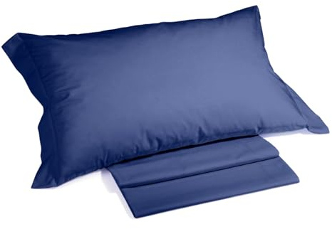 Caleffi - Completo Letto Singolo in 100% Cotone Composto da Lenzuola Letto Singolo 160x285 + 1 Lenzuolo con Angoli Singolo Coprimaterasso Sotto 90x200 per Materasso Alto 28 cm + 1 Federa Cuscino 50x80