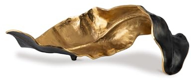 Signature Design by Ashley Melinda 20 Horizontal Contemporary Sculpture, Black & Gold Finish