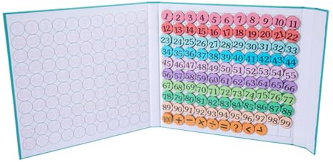 ZUNOXAZ Tableau Cognitif de Mathématiques en Bois 108 Pièces Jeu Éducatif de Comptage Coloré pour Garçon et Filles Outil Pédagogique Montessori pour Apprentissage Précoce et