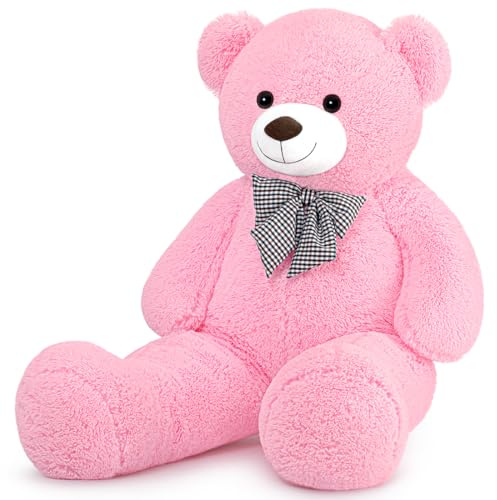 Yeqivo Orso Peluche Gigante XL Orsacchiotto Orsetto di Peluche (rosa)