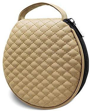 LSGGTIM Sac de transport pour lecteur CD - Round DVD - Capacité : 20 - Avec poignée - Sac à main - Pour voiture - Stockage CD - Sac à main - Pour voyage