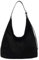 Ibalulu Handtasche Damen Kunstwildleder-Tasche Crossbody Bag Damen Umhängetasche Groß Vintage Tote Bag Hobo Schultertasche Beuteltasche Verstellbarer Gurt, mit Kleiner Clutch(Schwarz)