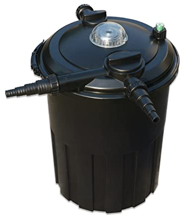 HALF OFF PONDS Bio Pro 4000 Pressure Filter with Built-in 24-Watt Clarifier for Ponds to 4,000 Gallons - BPF4000
