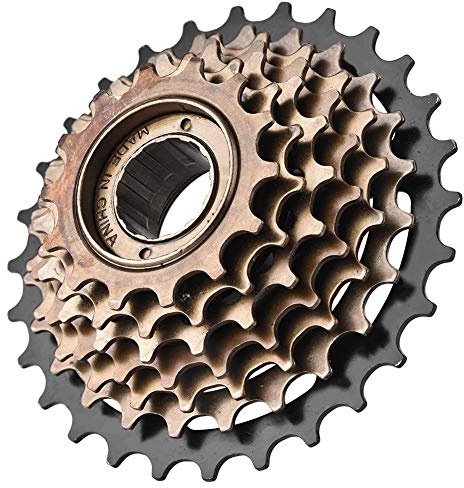 VGEBY Cassette de Roue de Bicyclette de 7 Vitesses, Pignon de Cassette de Rechange de Bicyclette de Roue de Vélo de Roue (7 Vitesses)