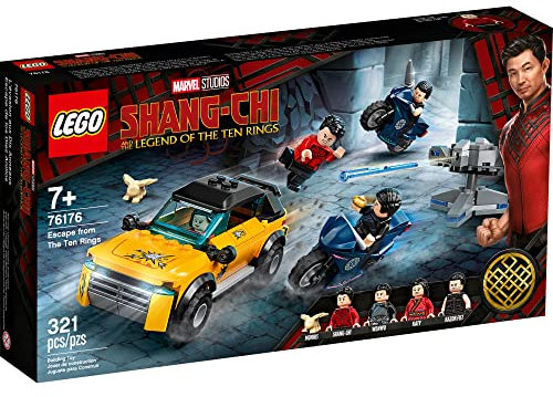 LEGO Marvel Shang-Chi Escape from The Ten Rings 76176 Building Kit (321 Pieces)