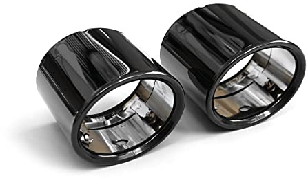 Audi 8Y0071761A Embellecedores de tubo de escape solo para S3 con doble tubo de escape izquierdo
