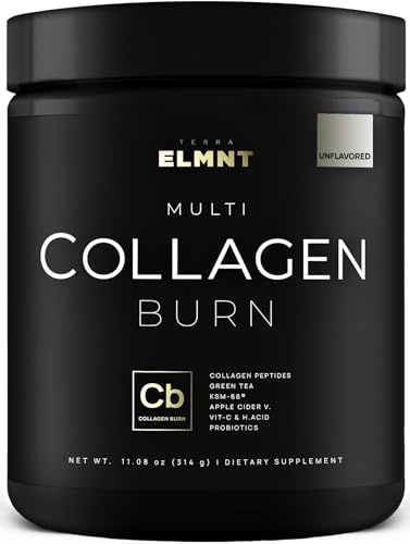 Super Collagen Powder for Women Weight Loss + Beauty w. Probiotics, Hyaluronic Acid, ACV, KSM-66, Biotin - Premium Multi Collagen Peptides Protein Supplement Colageno for Women (Unflavored)