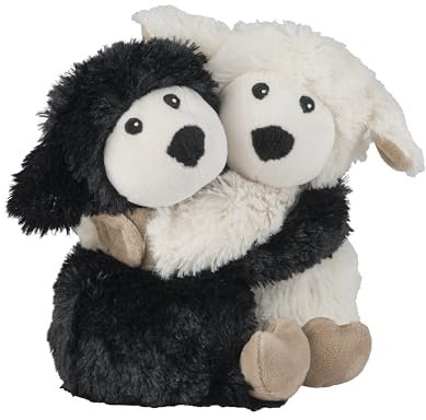 Warmies® Wärmekissen/Stofftier Kuschelfreunde Schafe 2er Set Hirse Lavendelfüllung 16cm 500g