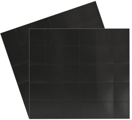 AEIOPRS 60 Pcs Lamina Magnetica Adhesiva 20mm*20mm Láminas Magnéticas de Separar y Pegar Imanes Flexibles Adhesivos para Fotos Carteles Cuadrado