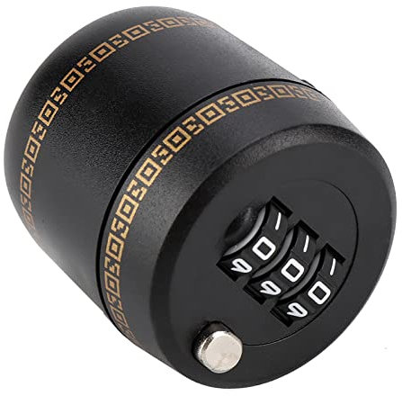 Tbest Spirituosenflaschenschloss, Kunststoffflaschen-Passwortschloss, Zahlenschloss, Weinverschluss, Vakuumstopfen
