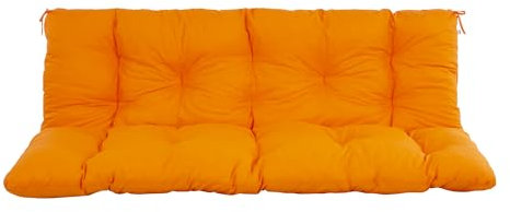 PATIO Hollywoodgunga dyna 150 x 50 cm Frigiliana sittdyna trädgårdsbänk dyna quiltad i ett stycke med snören