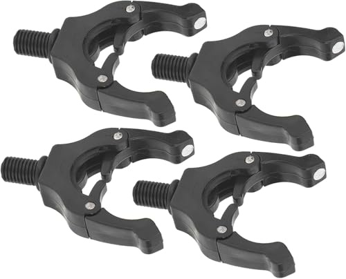 4 Stück Rutenauflage Karpfen, Magnetische Rutenauflagen aus ABS, Karpfen Zubehör Automatische Anpassung, Rutenauflage für Karpfen Angeln Wildbahn Bach Meer