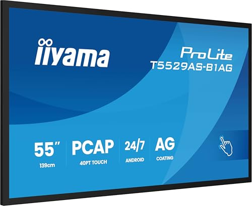 iiyama Prolite T5529AS-B1AG - Schermo interattivo da 55 All-in-One PC per ambienti intelligenti di collaborazione