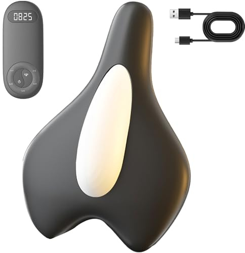 YFSMBD Entraîneur du Plancher Pelvien Kegel, Trainer des Muscles Pelviens Hommes et Femme, Massage Automatique et Thermothérapie, pour Maison Bureau et Fitness (Gris)