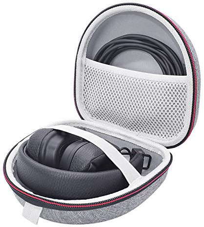 Étui de Transport Rigide en EVA pour Marshall Major III/II, Mid, Moniteur, Casque de Transport, Sac de Rangement (Noir)