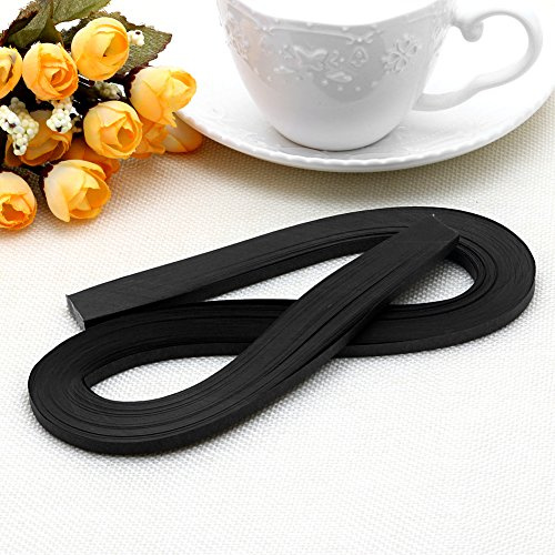 Angelliu Paper Quilling Set 120 Bandes 52cm Longueur,Bande Papier Largeur 5mm,Papier Craft Deco