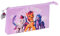 safta 812235744 Mäppchen mit DREI Fächern, My Little Pony 22 x 12 x 3 cm, bunt