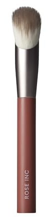Rose Inc Number 2 Angled Blush Brush - Vegan & Sustainable Makeup Brush for Precise Application