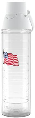 Tervis Venture Lite Thermobecher mit amerikanischer Flagge, hergestellt in den USA, doppelwandig, isoliert, hält Getränke kalt und heiß, 680 ml Wasserflasche, klassisch