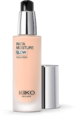 KIKO Milano Instamoisture Glow Foundation 08, Feuchtigkeitsspendende Flüssig-Foundation Mit Strahlendem Finish