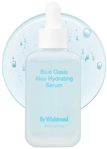 Blue Oasis Aloe Hydrating Serum, 1.01 fl oz (30 ml), By Wishtrend