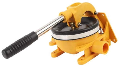 Diyeeni Manual Bilge Pump, Easy Control Hand Bilge Waste Water Transfer Pump 1.5in High Efficiency for Yachts Ships RVs