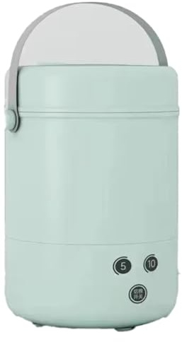 Koolenry Lavadora Pequeña Portátil para Dormitorio, Minilavadora de Ropa Interior, Color Verde, con Enchufe Europeo.