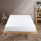 Vency Premium Jersey Spannbettlaken 160x200cm Weiß - Spannbetttuch 100% Baumwolle, Bettlaken 160x200 Bis 35 cm Matratzenhöhe Weiß