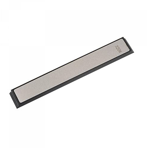 sourcing map Diamond Sharpening Stones 320 Grit Whetstone Knife Sharpener Stone with Non-Slip Base