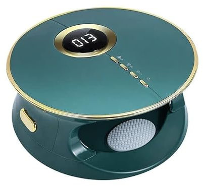 zalati Lampada per unghie 168 W LED UV lampada per polimerizzazione con 4 timer asciugatura rapida per strumento per la cura delle unghie - 168 W, verde