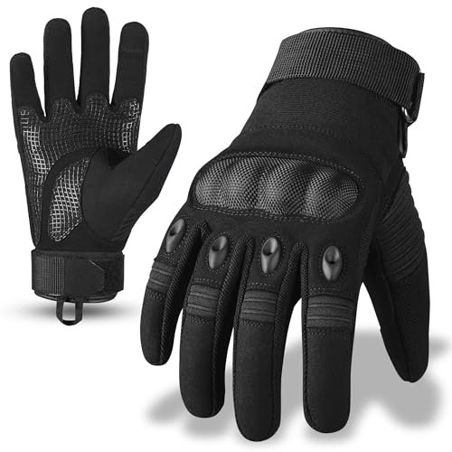 aaasportx Motorrad Handschuhe Herren, Motorradhandschuhe für Motorradrennen, Taktische Handschuhe, Handschuhe Motorrad für Motocross, Roller, Mountainbike, Quad