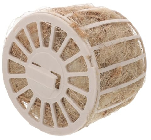Beavorty Nido per Uccelli in Plastico e Juta, Resistente e Non Facile da Deformare, per Piccioni e Uccelli in Gabbia Come Bacino di Nidificazione