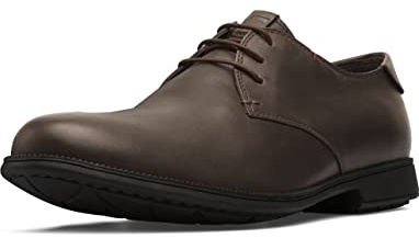 Camper 1913 18552, Scarpe Stringate Brouge Uomo, Marrone Scuro 075, 44 EU