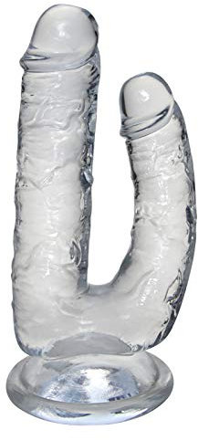 Realistische Doppeldildos, Dildos mit Starkem Saugnapf für Anale Vaginale Masturbation