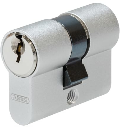 ABUS 95036 C50TIST 25/25 Lock Cylinder, Satin Titalium