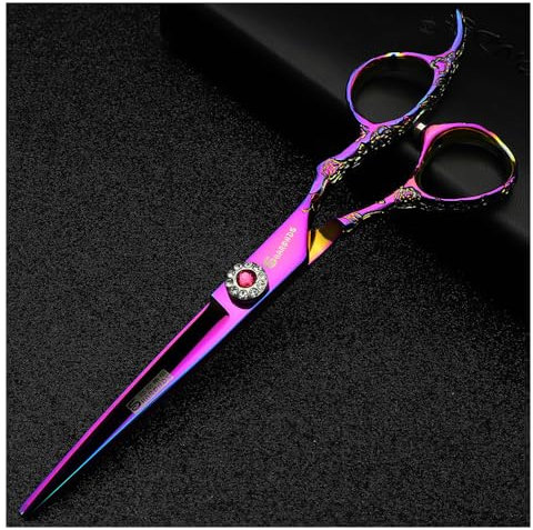 6/7 pollici capelli forbici parrucchiere forbici 440c durezza acciaio inossidabile forbici (6 pollici -C)