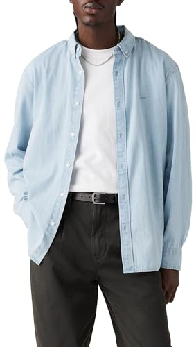 Levi's Authentic Button Down, Uomo, Andre Light Wash, L