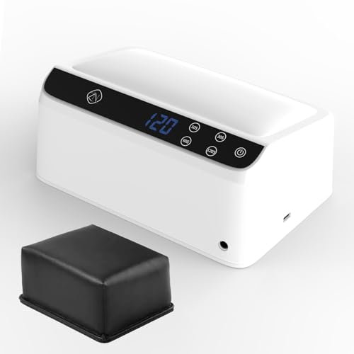 ZIZZON UV LED-Nagellampe mit Armstützkissen für Gelnägel 72W Power Nageltrockner mit 4 Timern und Touchscreen – Ideal für Salon- oder Hausgebrauch