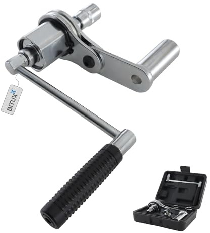 BITUXX Drehmomentverstärker Kraftverstärker Vervielfältiger Radmutternschlüssel Verstärker Radwechsel Adapter Torque Wrenches Auto KFZ Werkzeug Set 1/2 Zoll 680Nm 16:1
