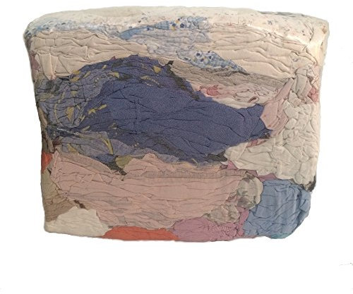 Industrieputzlappen Flanell-Bettwäsche bunt 10 kg Würfel, geschnitten nach DIN 61650